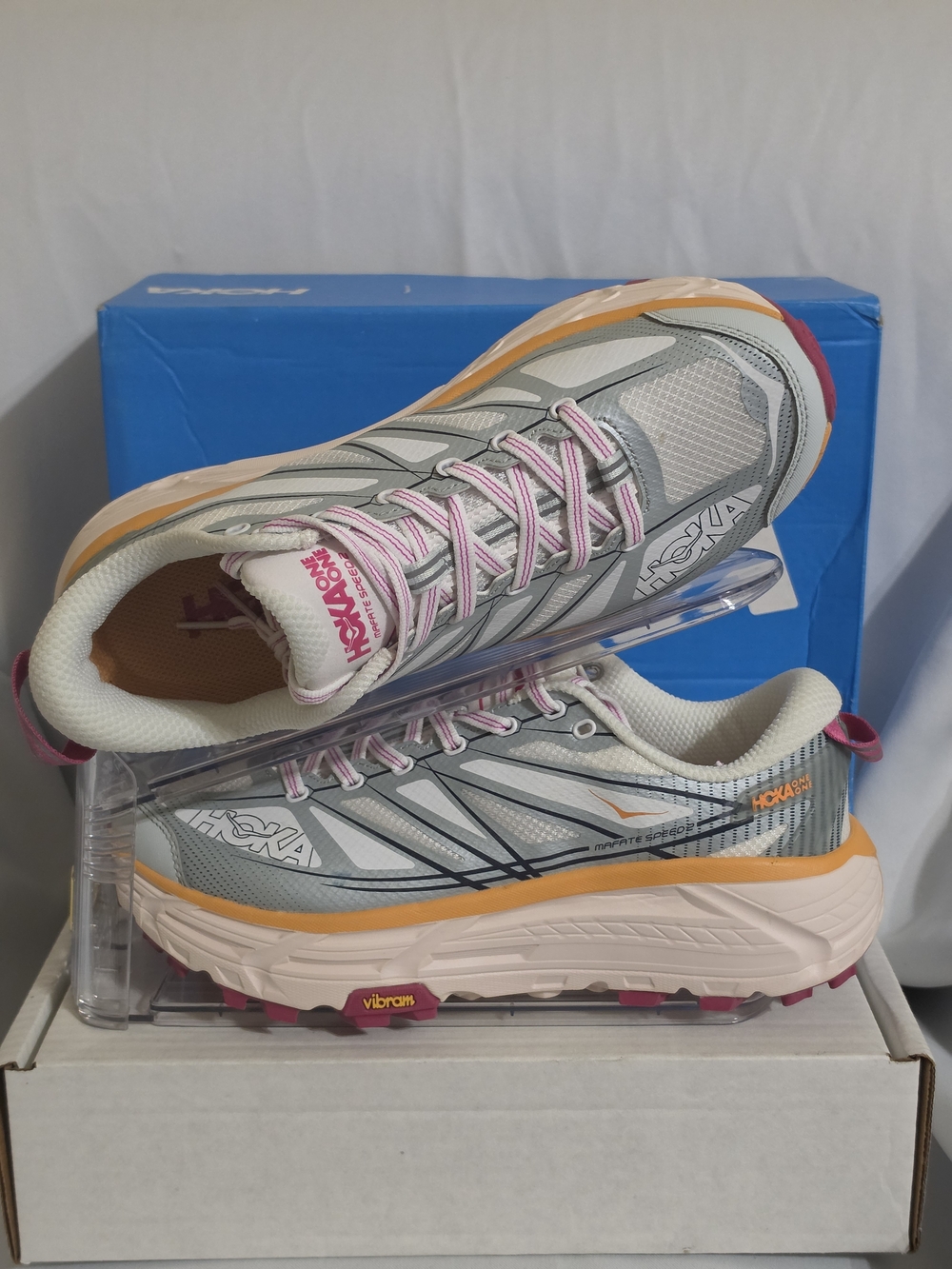 HOKA ONE ONE Mafate Speed 2 'Ice Flow Orange' US Men Size 9.5/US Women Size 10.5